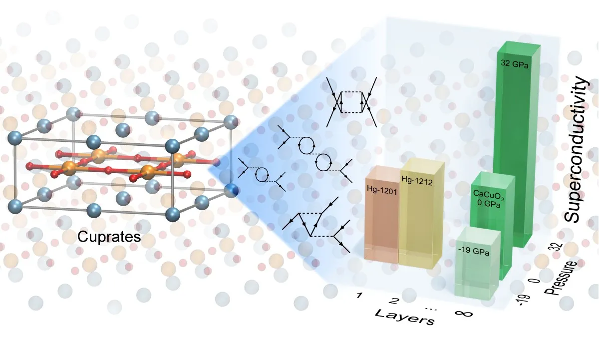 Layer-dependent superconductivity chart for cuprates